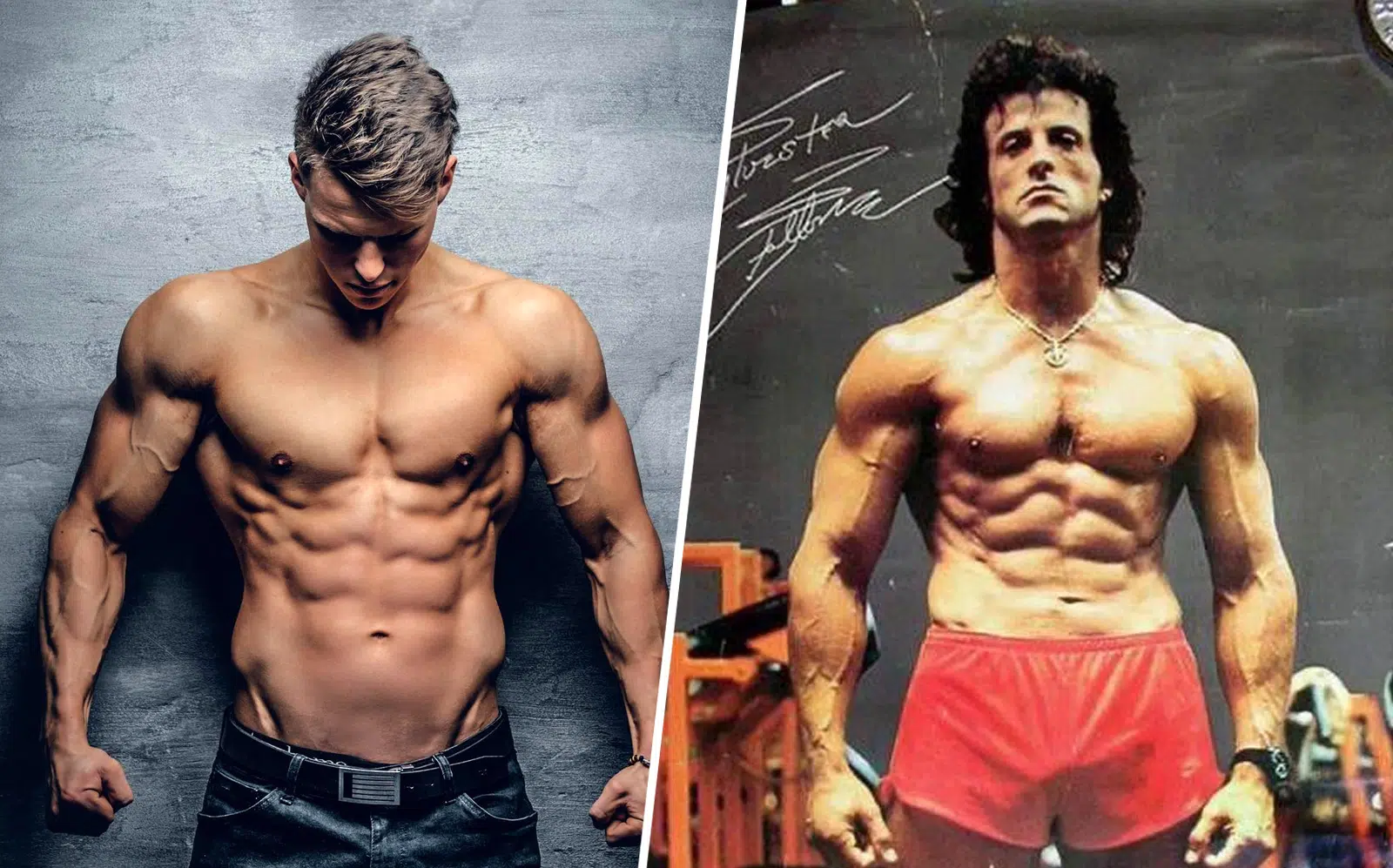 Sylvester Stallone Rocky Workout