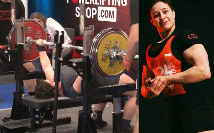 Agata Sitko U84kg Bench World Record