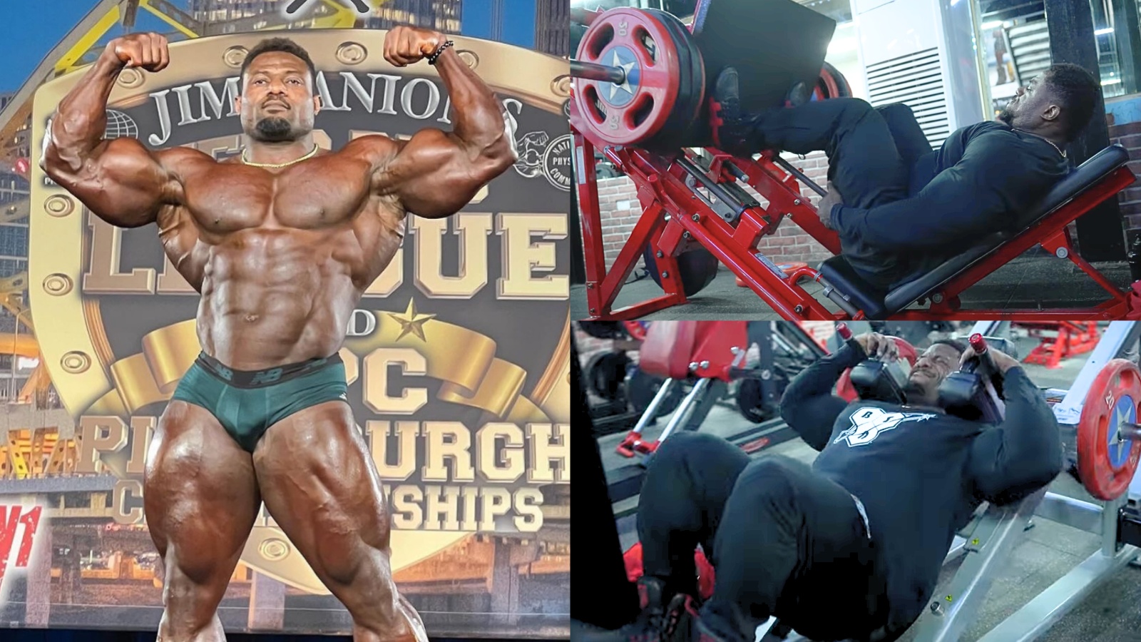 Andrew Jacked Smashes Quads and Glutes Workout 2 Weeks from 2024 Texas