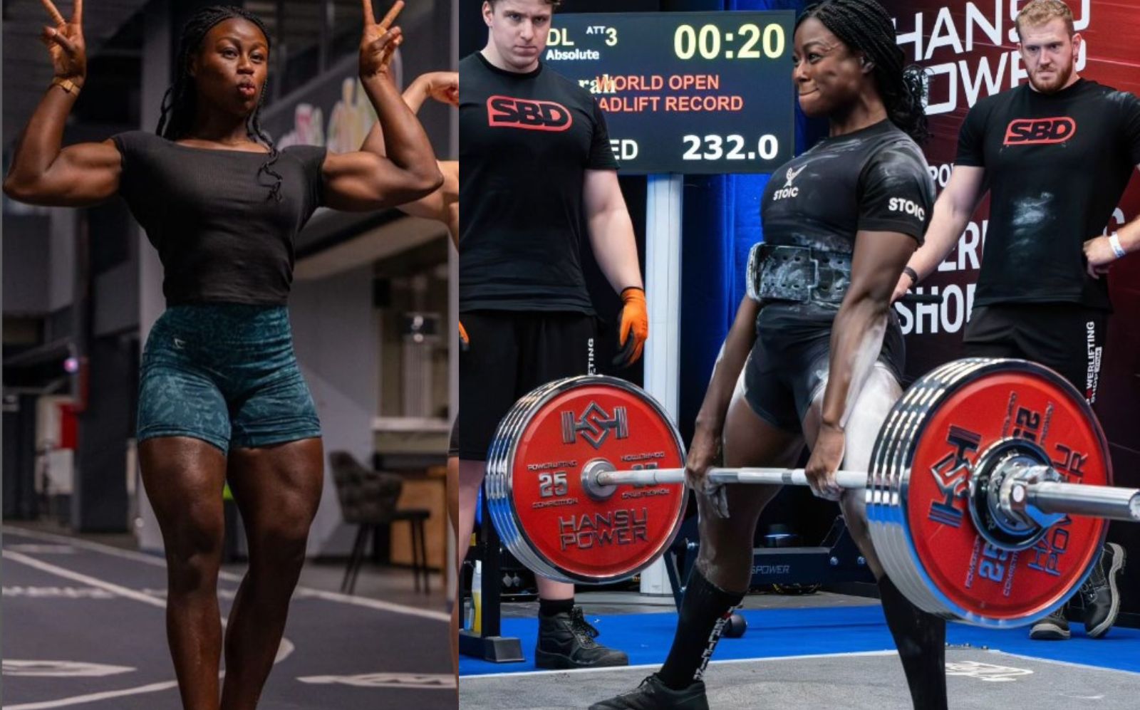 Betty Aborah (63KG) Scores 232kg (511.5lb) Raw Deadlift IPF World