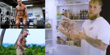 Jake Paul Gym And Fridge