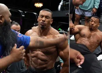 Larry Wheels Knocked Out Power Slap Champion