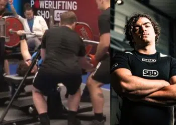 Malik Bernoussi Triolet Bench Junior World Record