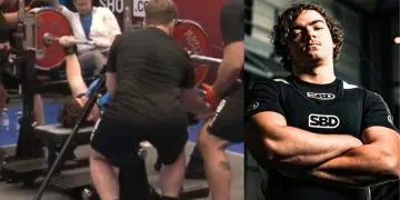 Malik Bernoussi Triolet Bench Junior World Record