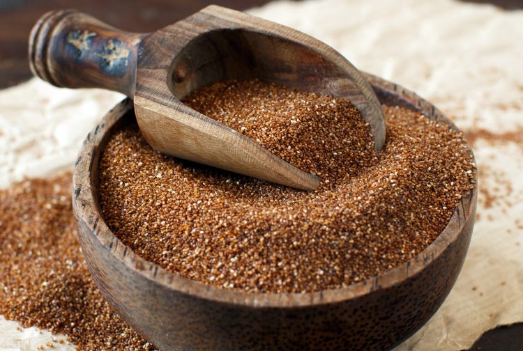 Uncooked Teff Grain Uncooked Teff Grain