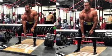 Larry Wheels One Arm Deadlift