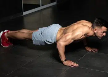 Man Doing Pushup