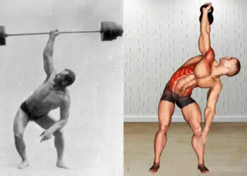 Arthur Saxon's Bent Press