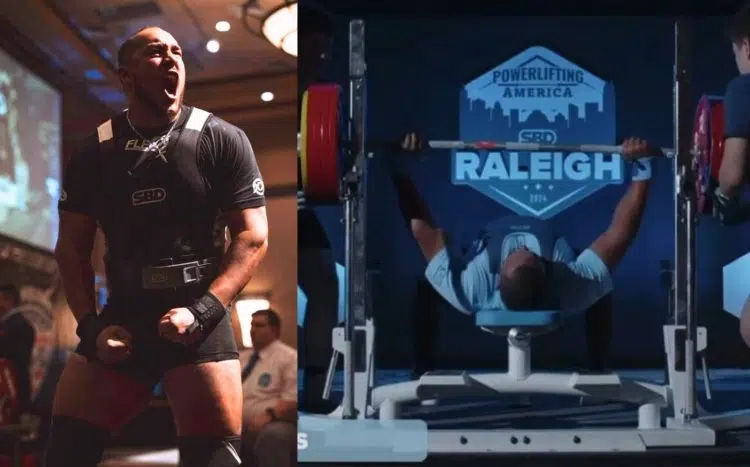 Devin Williams Unofficial Bench Press World Record