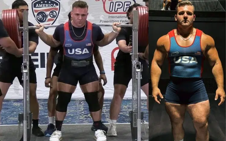 Gavin Adin Squat And Total World Record