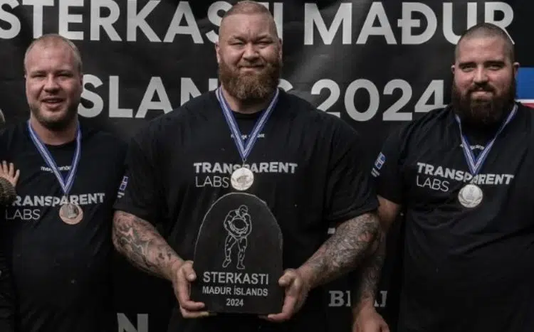 Hafthor Bjornsson 2024 Iceland S Strongest Man