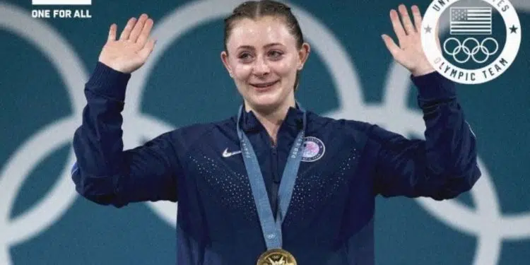 Olivia Reeves Olympic Gold Medal