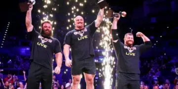 2024 Giants Live Strongman Open Podium