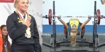 Alba Bostrom Bench And Total Junior World Records