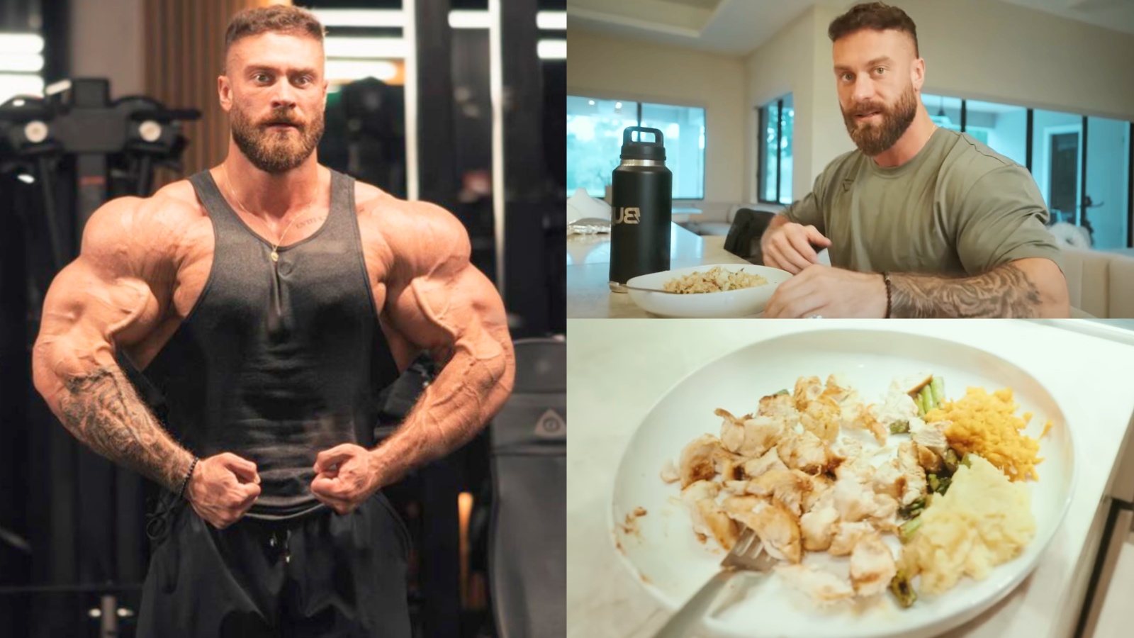 Bodybuilder Chris Bumstead Shows Off 2,806Calorie Full Day of Eating