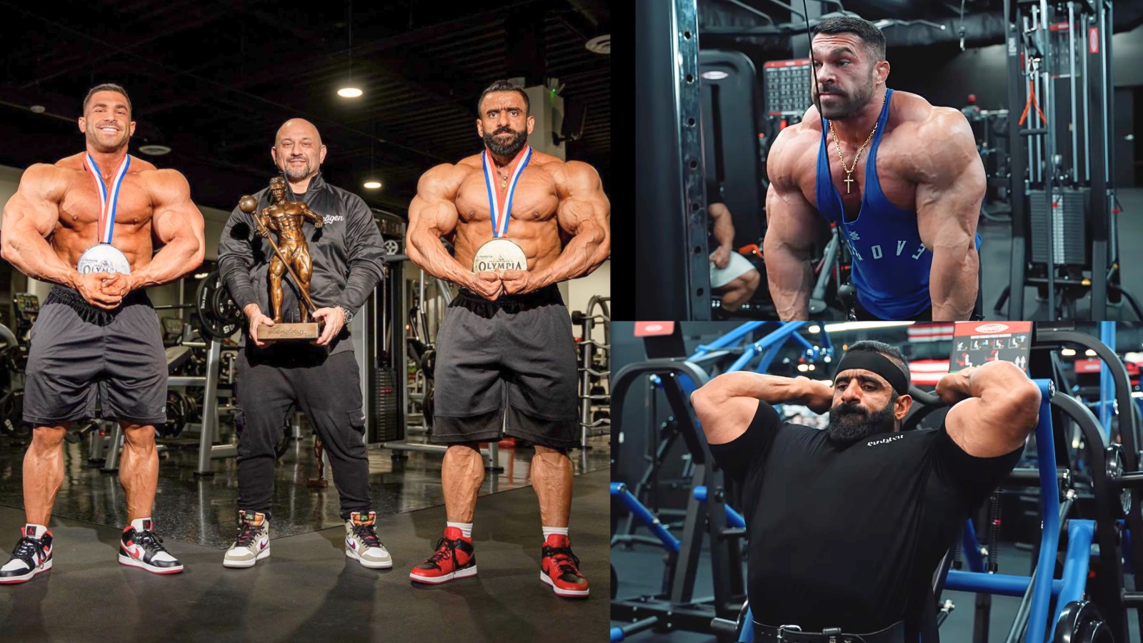 Derek Lunsford and Hadi Choopan Attack Chest and Triceps Under Coach