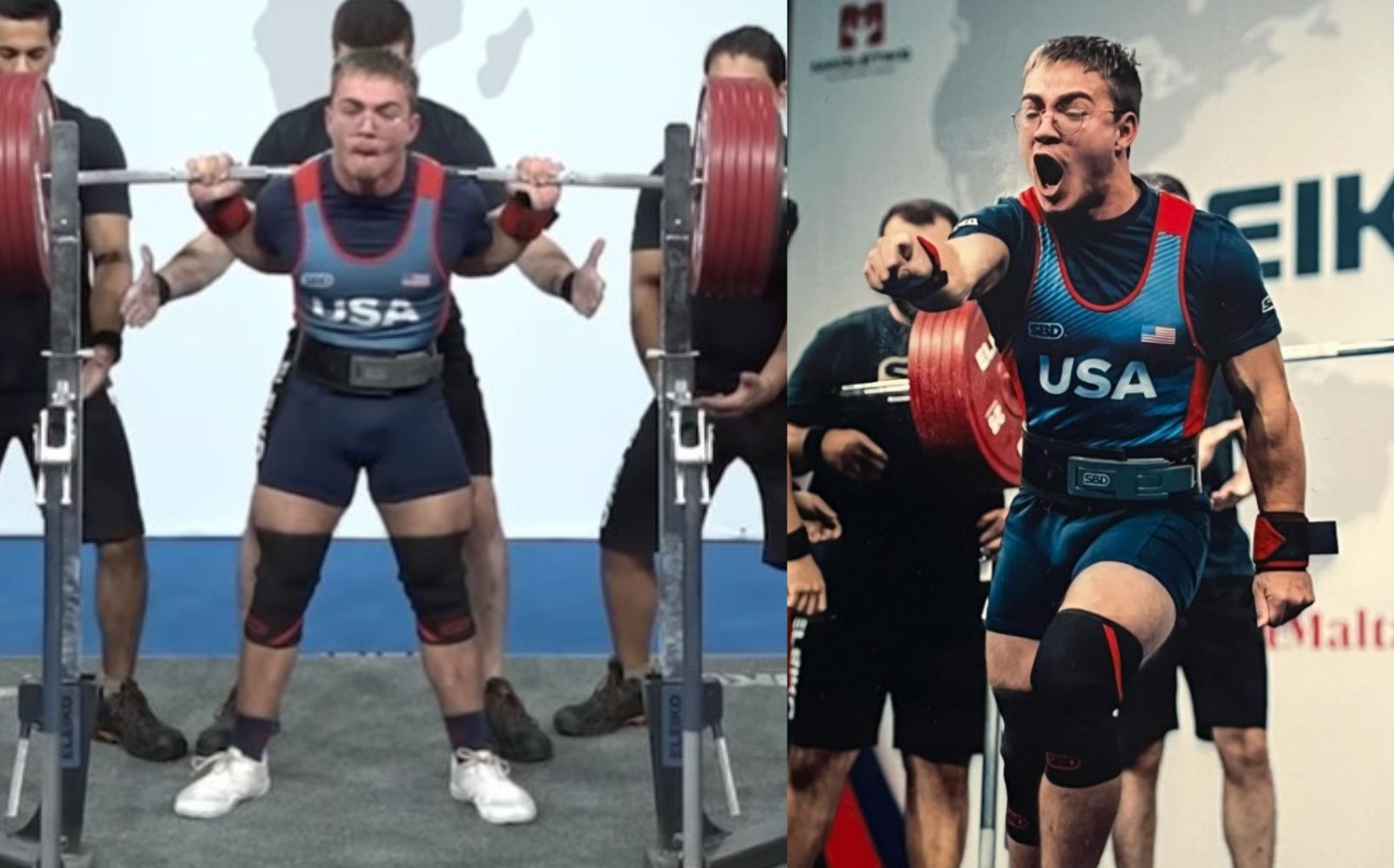 18YO Elliott Sykes (74KG) Sets Five World Record to Win 2024 IPF Sub