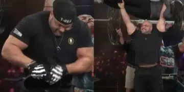 Evan Singleton Displays His Amazing Strength