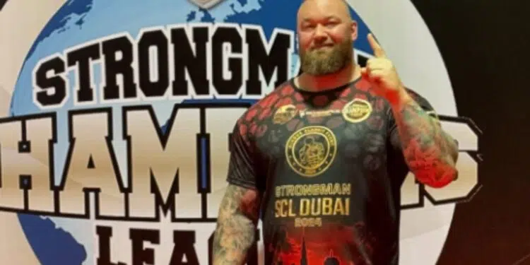 Hafthor Bjornsson Wins 2024 Scl Dubai