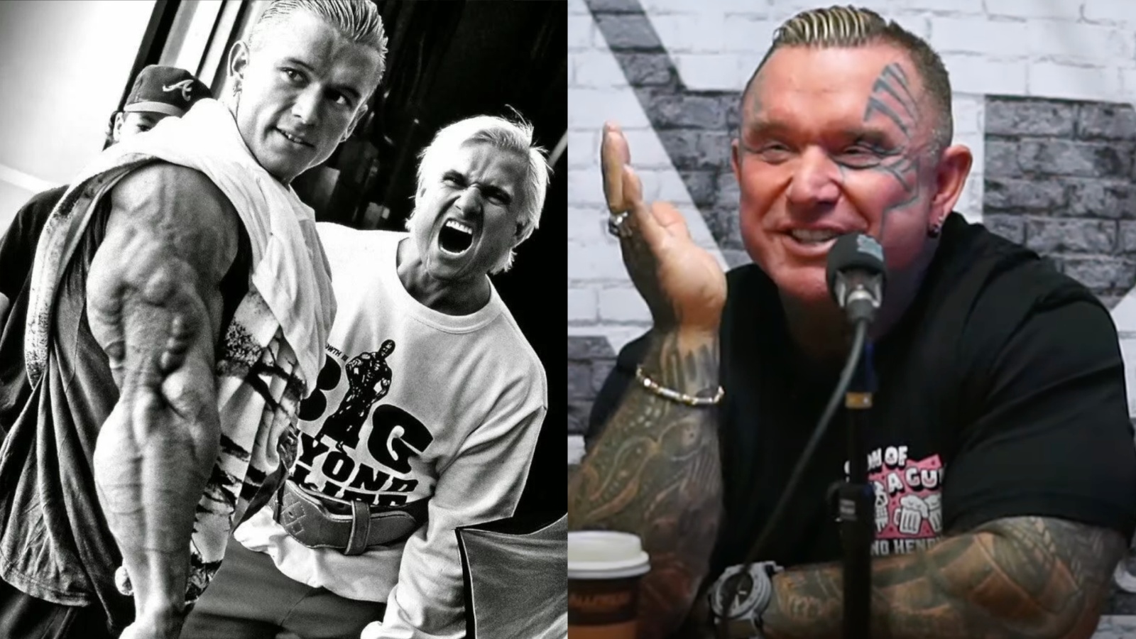 Lee Priest Face Tattoos