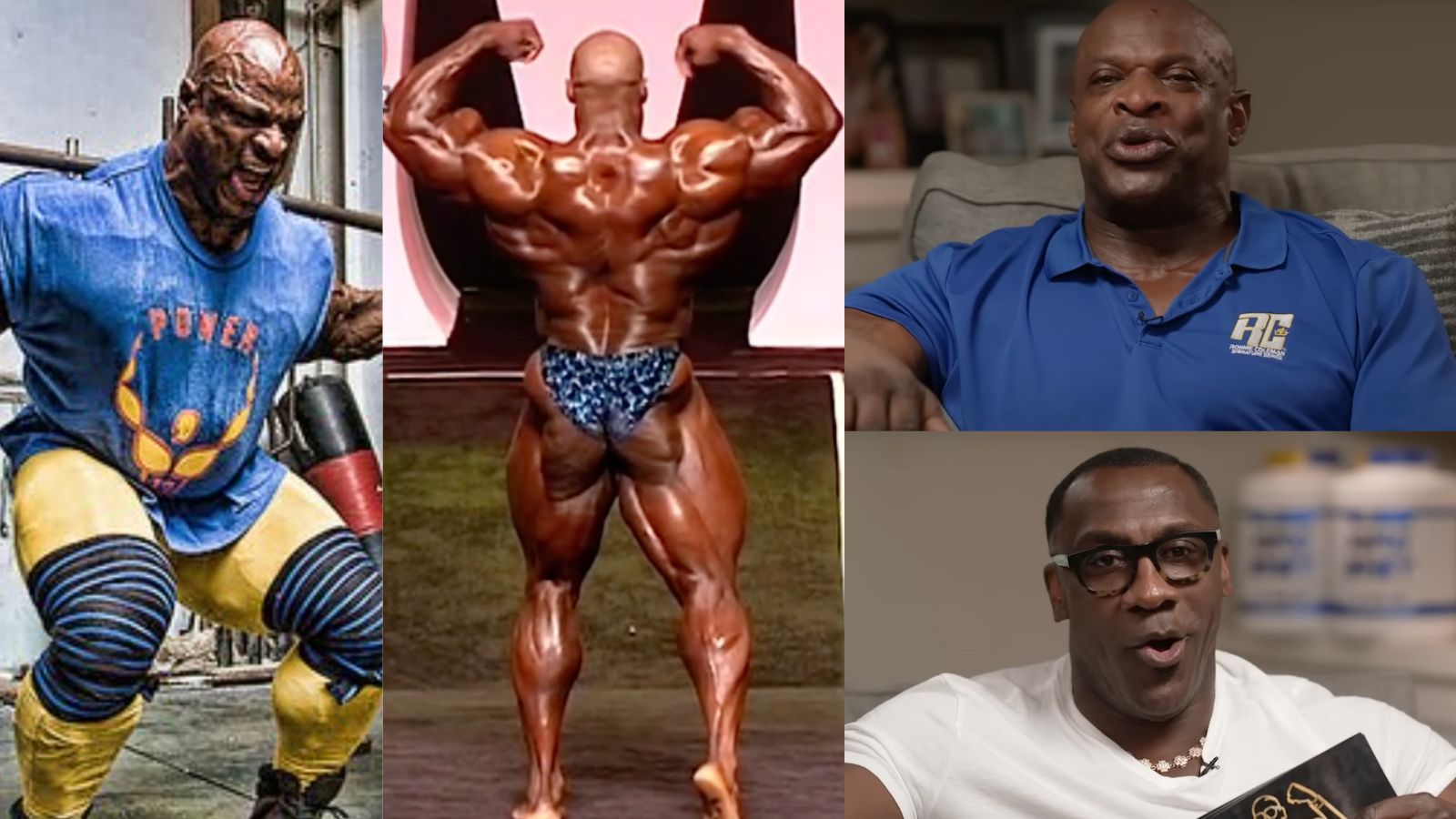 Ronnie Coleman Reveals His AllTime PRs, Says He Has Best Back in