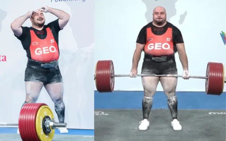 Temur Samkharadze Sets Deadlift World Record