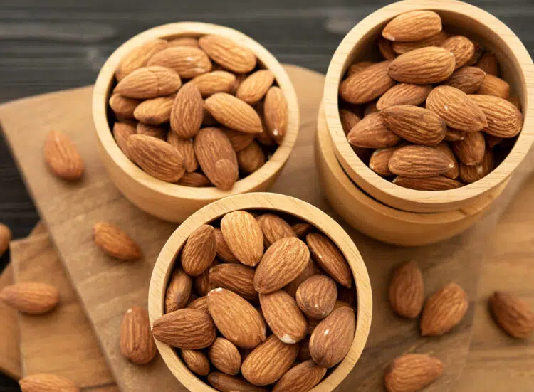 Almond In Bowl