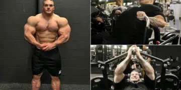 Nick Walker Heavy Chest Workout 2024 Olympia