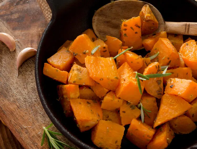 Sweet Potatoes With Herbs