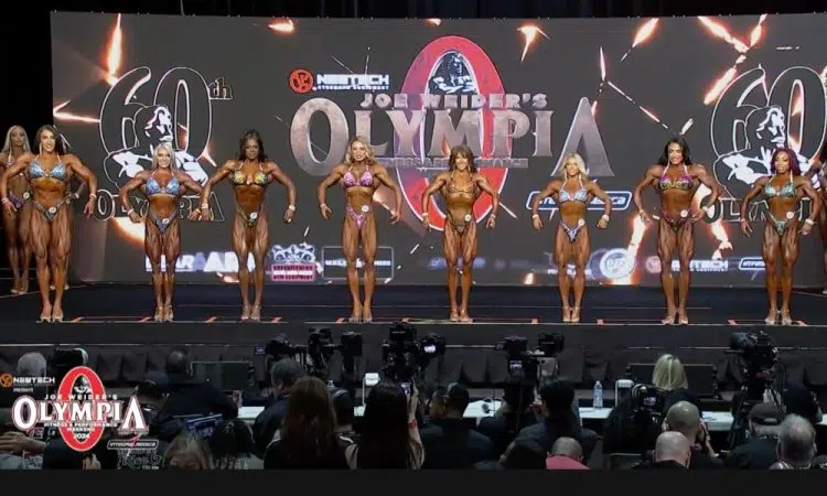 2024 Figure Olympia 2nd Callout