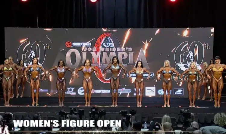 2024 Figure Olympia 3rd Callout