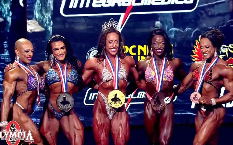 Winners of the 2024 Women's Physical Olympia