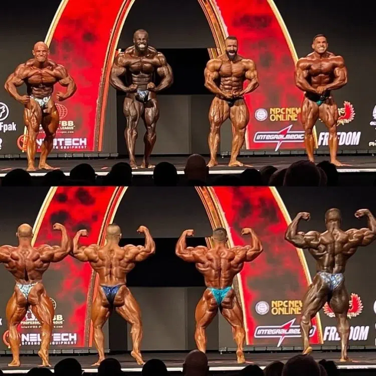 Top 4 at 2024 Olympia