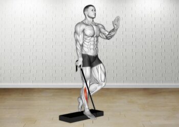 How to do Band Single Leg Reverse Calf Raise