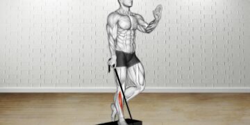 How to do Band Single Leg Reverse Calf Raise