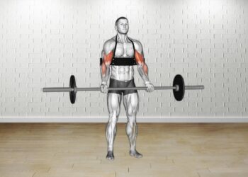 How to do Barbell Biceps Curl (With Arm Blaster)