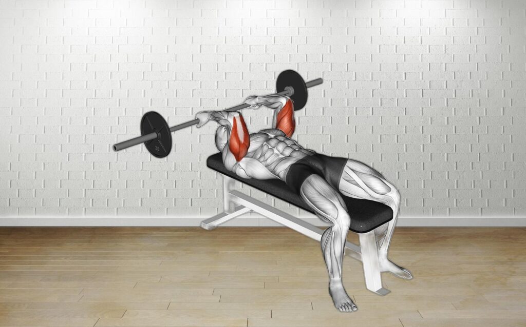 How to do Barbell Reverse Grip Skullcrusher