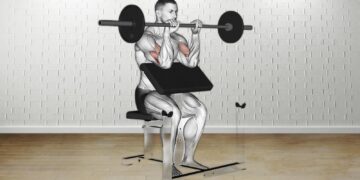 How to do Barbell Reverse Preacher Curl