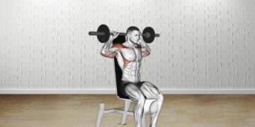 How to do Barbell Seated Bradford Rocky Press