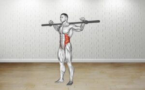 How to do Barbell Side Bent