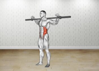 How to do Barbell Side Bent