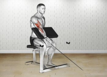 How to do Cable One Arm Preacher Curl