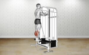 How to do Cable Standing Calf Raise