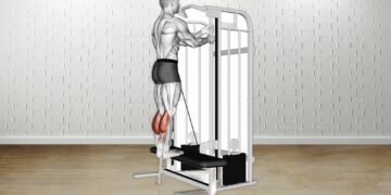 How to do Cable Standing Calf Raise