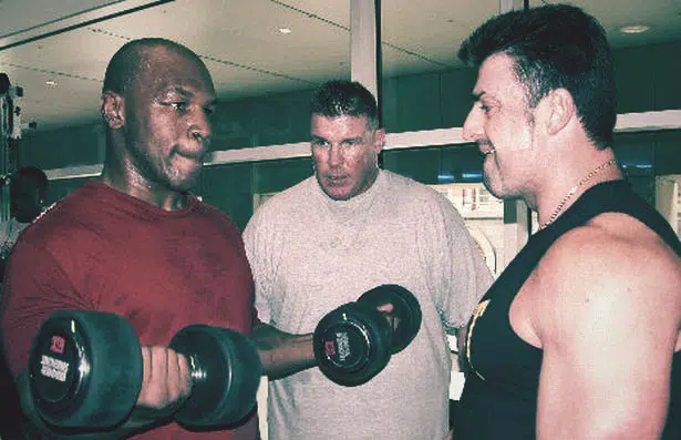 Mike Tyson Lifting Weights