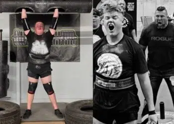 13 Yo Bubba Pritchett Log Press