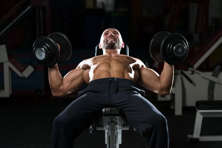 Dumbbell Incline Bench Press