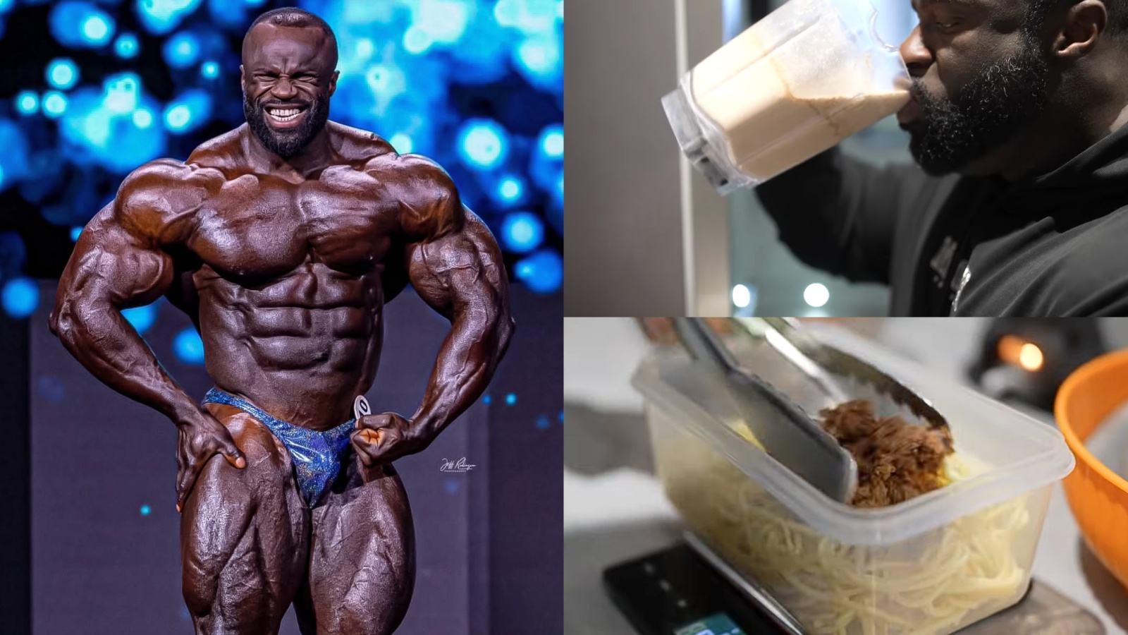 Mr. Olympia Samson Dauda Shares Full Day of Eating 13.5 Weeks from 2025