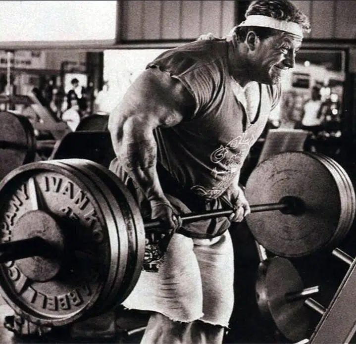 Dorian Yates Barbell Rows