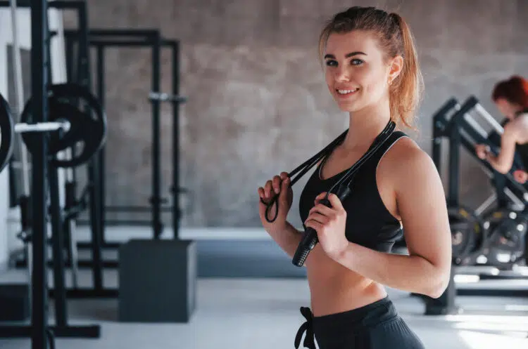 Woman In The Gym